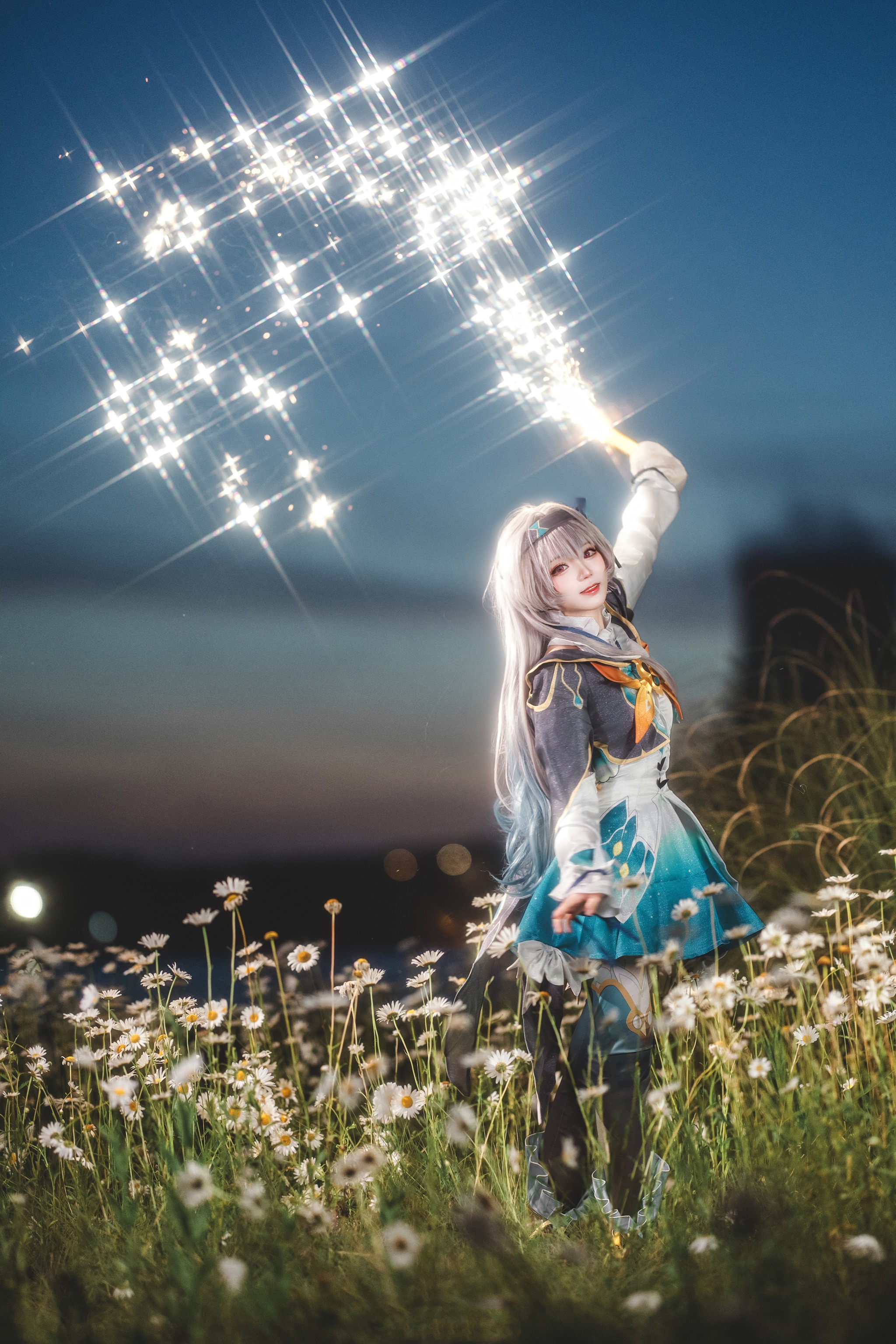 图片[1]-花柒Hana – NO.037 崩坏：星穹铁道 流萤[18P]-XikXak